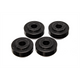 Black Strut Arm Bushing Set <br>74-78 Ford Mustang II