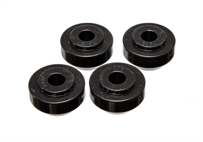 Black Strut Arm Bushing Set <br>74-78 Ford Mustang II