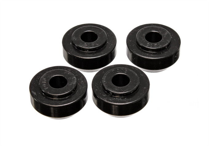Black Strut Arm Bushing Set <br>74-78 Ford Mustang II