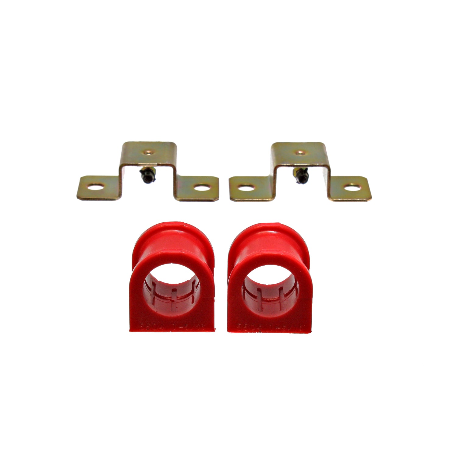 Red Sway Bar Bushing Set <br>79-93 Ford Mustang