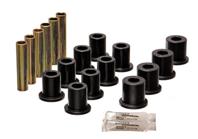 Front Leaf Spring Bushing Set - Main Eye OD 1.5 in. <br>73-78 Ford F-250