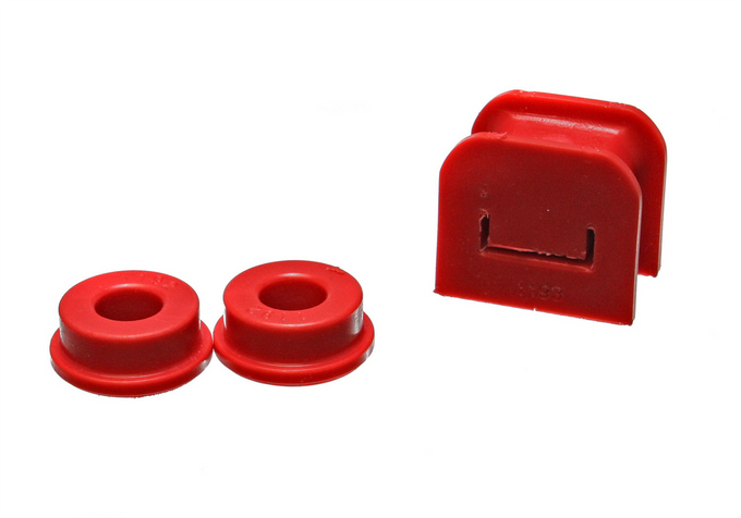 Red Manual Shifter Stabilizer Bushing Set <br>05-10 Ford Mustang