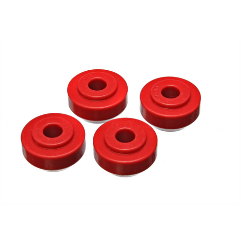 Red Strut Arm Bushing Set <br>74-78 Ford Mustang II