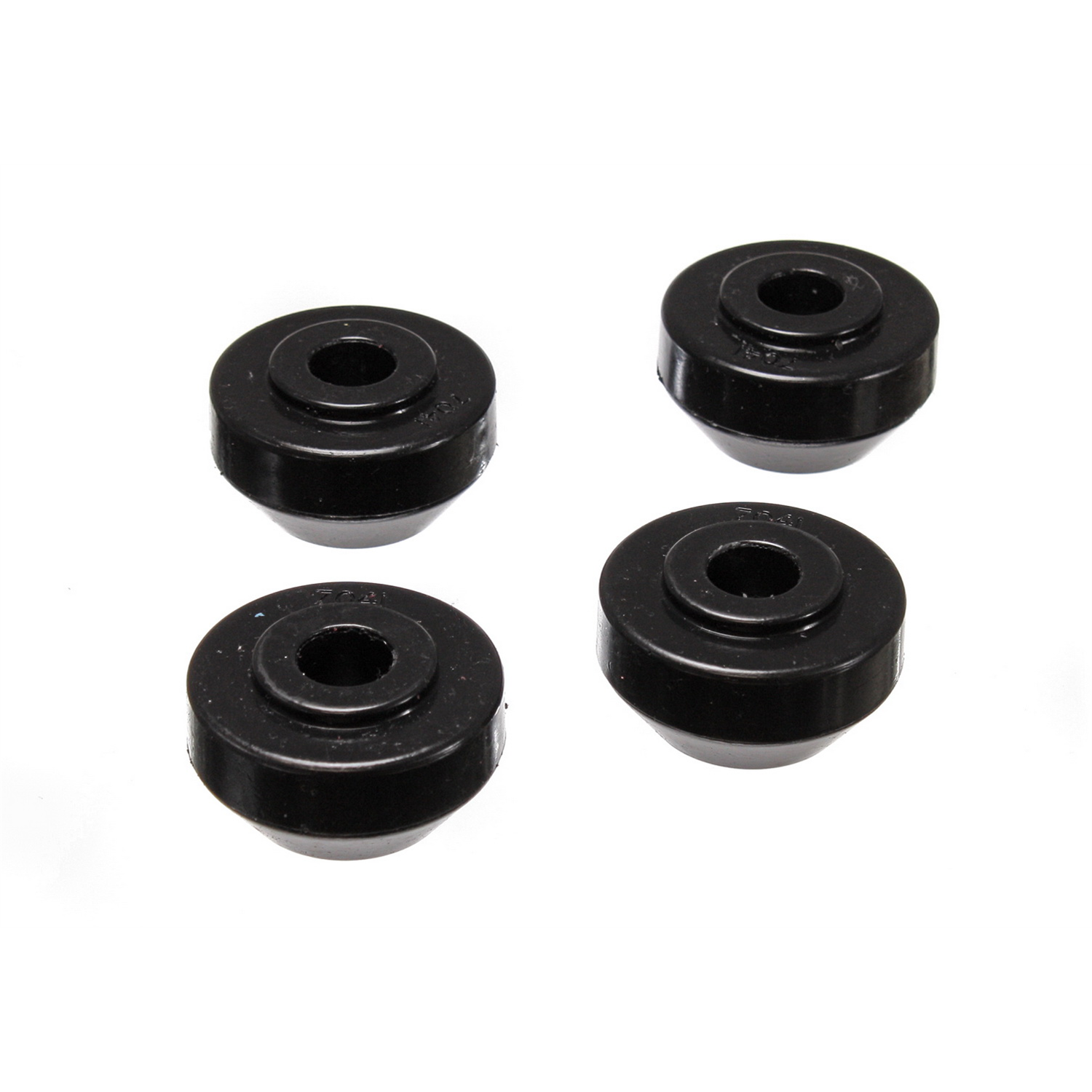 Black Front Strut Rod Bushing Set <br>1976 Ford Elite