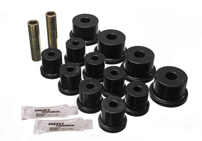 Rear Leaf Spring Bushing Set - w/0.5 in. Shackle Bolts <br>64-73 Ford Mustang