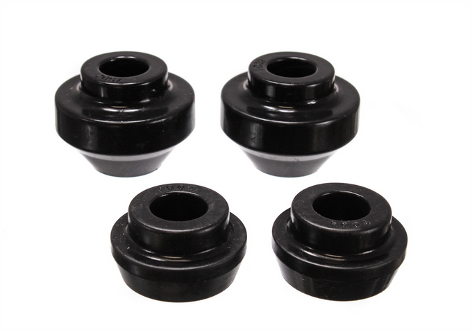 Black Strut Arm Bushing Set <br>80-92 Ford F-150 F-250 F-350