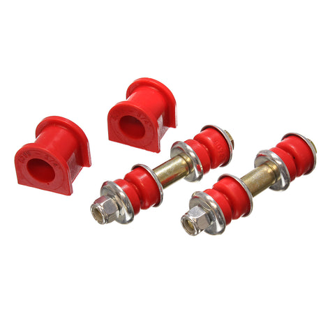 Red Sway Bar Bushing Set <br>90-96 Ford Escort