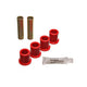 Red Rear 2WD Frame Shackle Bushings Set <br>85-90 Ford Bronco II
