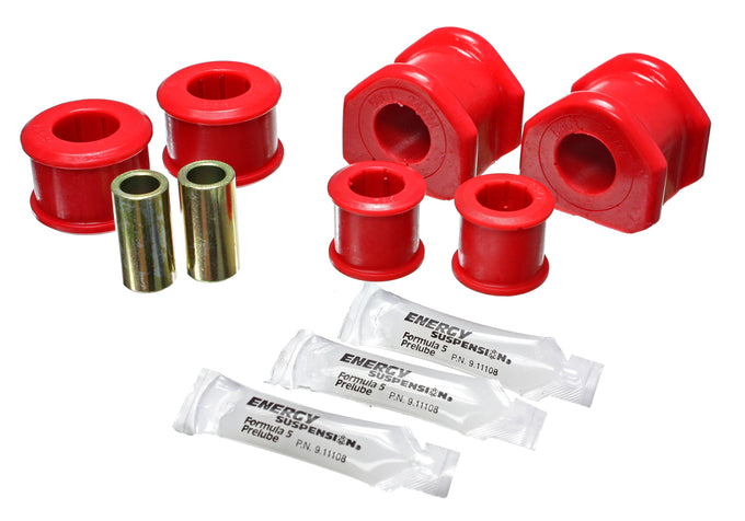 Red Sway Bar Bushing Set <br>11-14 Ford Mustang