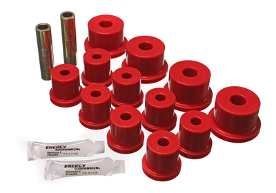 Rear Leaf Spring Bushing Set - w/0.5 in. Shackle Bolts <br>64-73 Ford Mustang