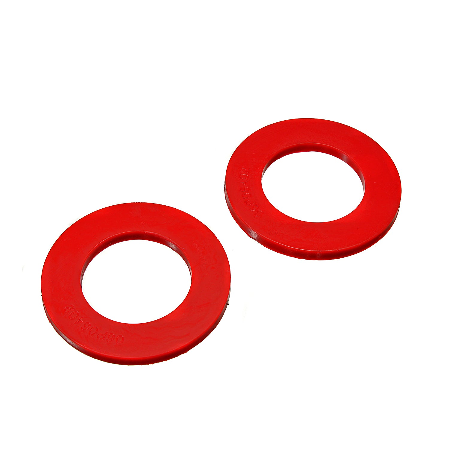 Red Front Coil Spring Isolator Set <br>80-89 Ford Bronco