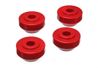 Red Front Strut Rod Bushing Set <br>1976 Ford Elite