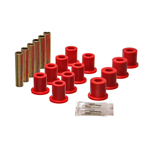 Front Leaf Spring Bushing Set - Main Eye OD 1.5 in. <br>73-78 Ford F-250