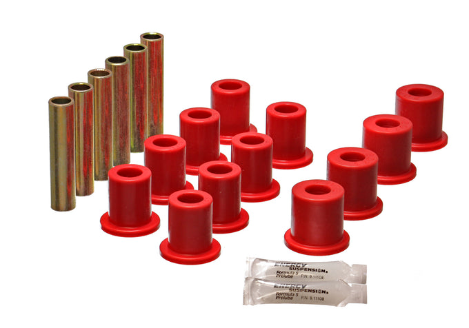 Front Leaf Spring Bushing Set - Main Eye OD 1.5 in. <br>73-78 Ford F-250
