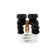Black Sway Bar Bushing Set <br>05-10 Ford Mustang