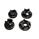 Black Motor Mount Inserts <br>97-01 Ford Escort