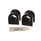 Black Front Sway Bar Bushing Set <br>05-10 Ford Mustang