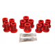 Red Rear Spring Frame Shackle Bushing Set <br>83-93 Dodge Ram 50
