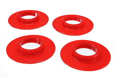 Red Rear Coil Spring Isolator Set <br>01-10 Chrysler PT Cruiser