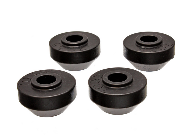 Black Strut Rod Bushings <br>76-80 Dodge B100 B200 B300