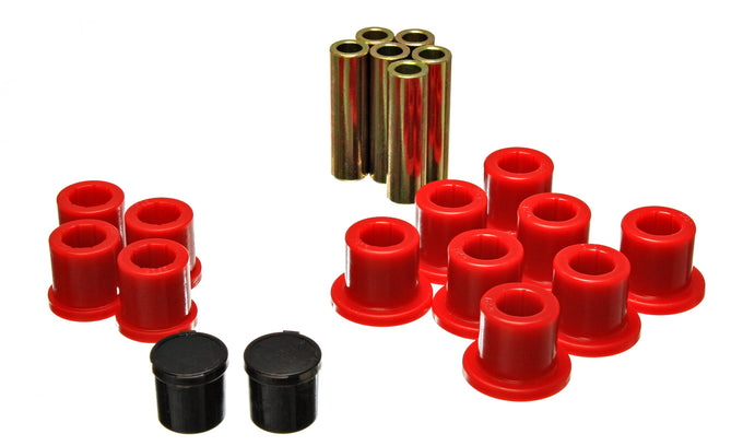 Rear Leaf Spring Bushing Set - 3 in. Wide Springs <br>94-02 Dodge Ram 2500 Ram 3500