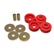 Red Torsion Bar Crossmember Mount Bushing Set <br>75-80 Chrysler Cordoba