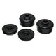 Black Rear Shock Upper Bushing Set <br>95-99 Mitsubishi Eclipse