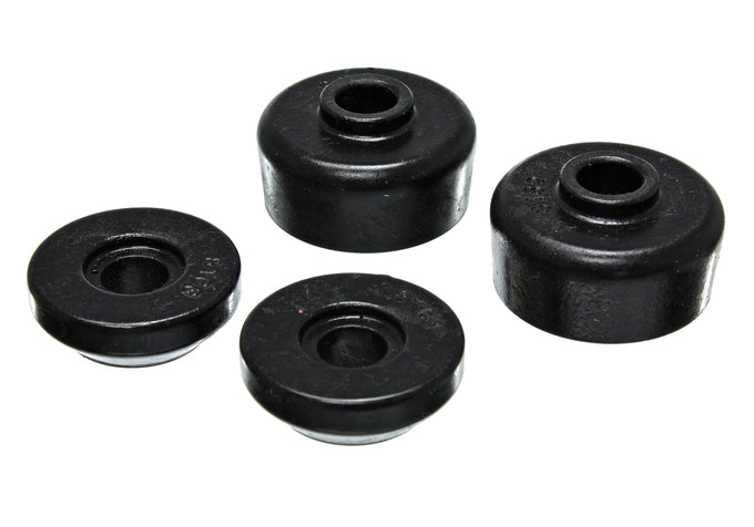 Black Rear Shock Upper Bushing Set <br>95-99 Mitsubishi Eclipse