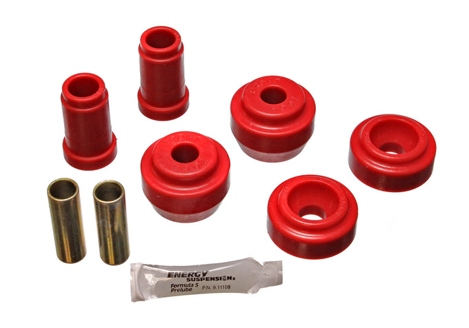 Red Front Control Arm Bushing Set <br>83-87 Dodge Charger