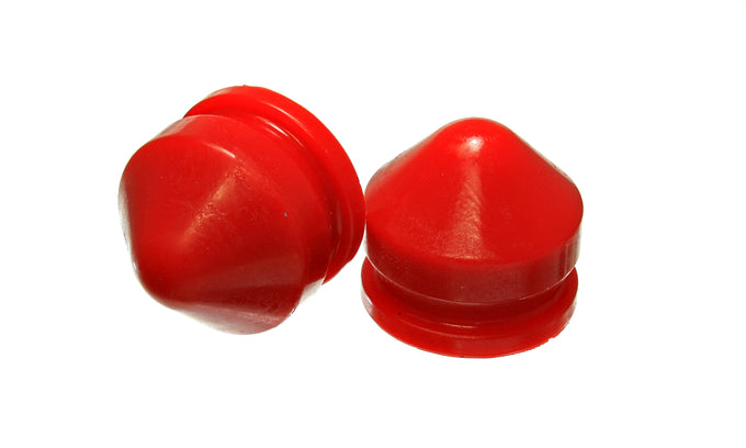 Red Front Bumper Stop Set <br>02-05 Dodge Ram 1500