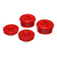 Red Rear Shock Upper Bushing Set <br>95-99 Mitsubishi Eclipse