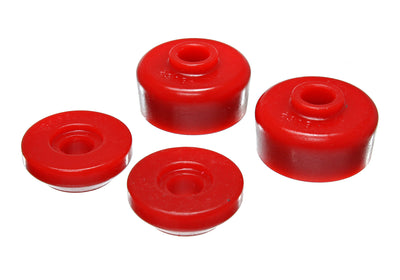 Red Rear Shock Upper Bushing Set <br>95-99 Mitsubishi Eclipse