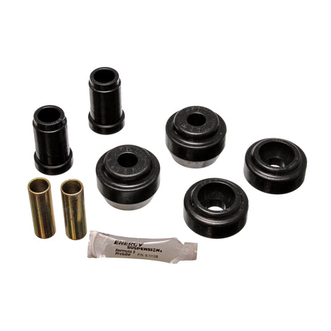 Black Front & Rear Control Arm Bushing Set <br>83-87 Dodge Charger