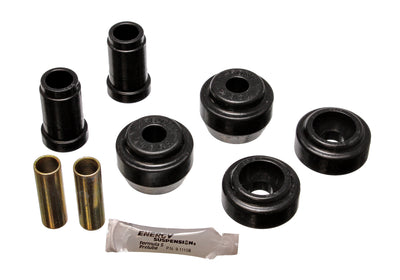 Black Front & Rear Control Arm Bushing Set <br>83-87 Dodge Charger