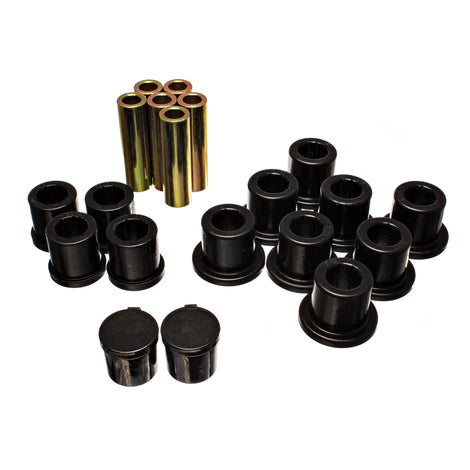 Rear Leaf Spring Bushing Set - 3 in. Wide Springs <br>94-02 Dodge Ram 2500 Ram 3500