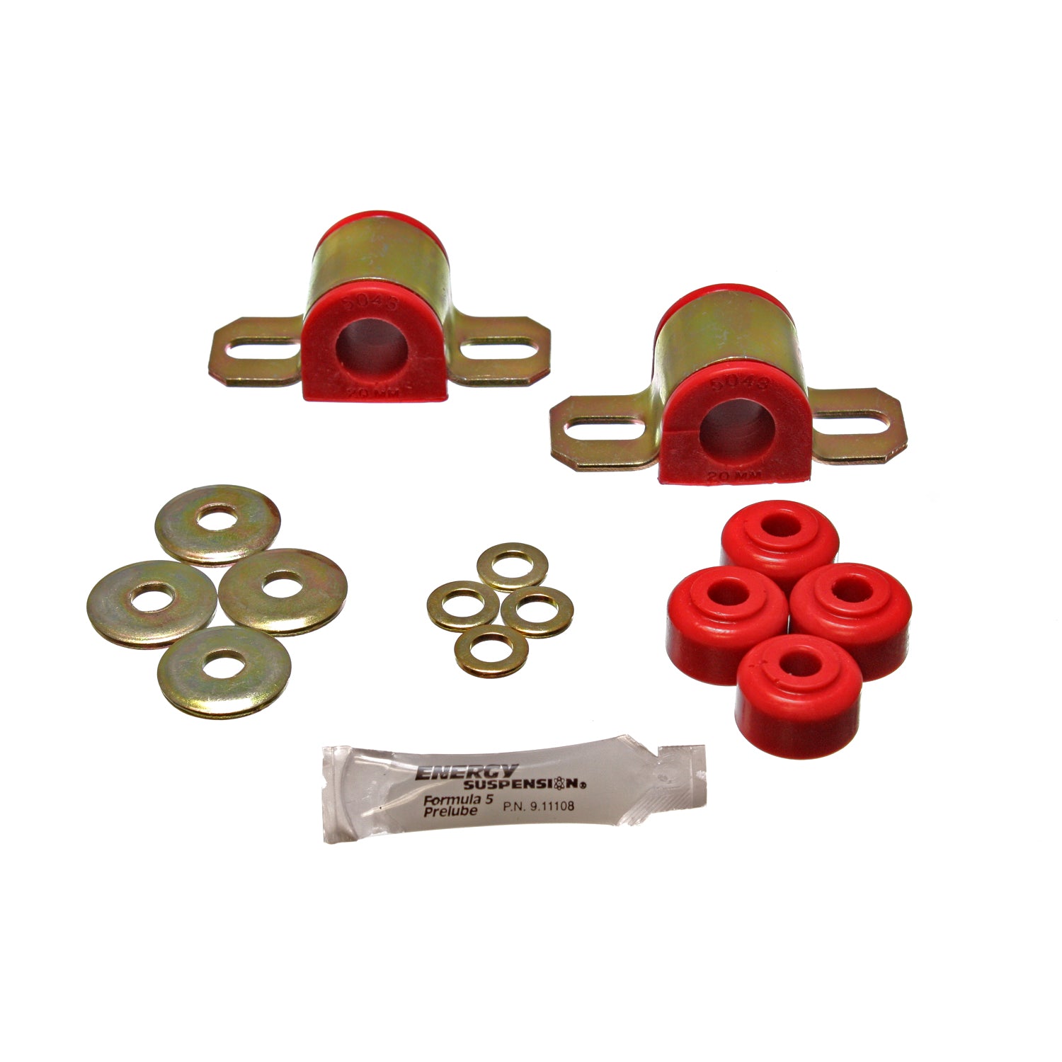 Red Sway Bar Bushing Set <br>90-94 Eagle Talon