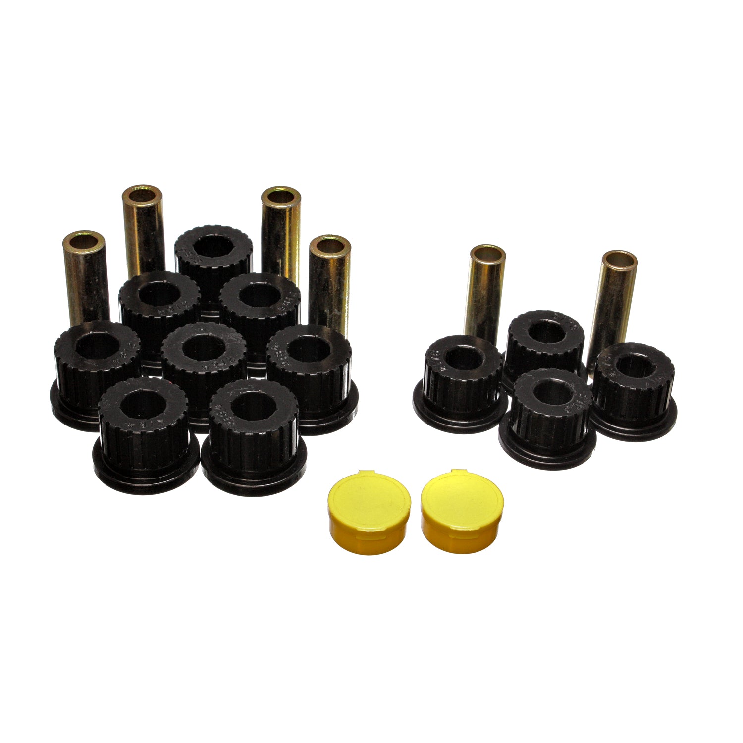 Rear Leaf Spring Bushing Set - 1.75 in. ID Main Eye <br>94-01 Dodge Ram 1500