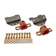 Front Sway Bar Bushing Set - Bar Dia. 7/8 in. <br>66-72 Dodge Charger/Dart