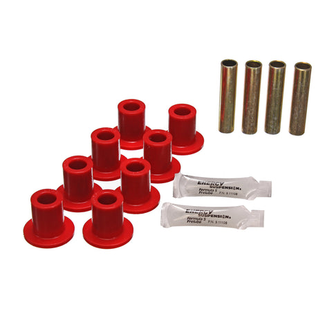 Red Leaf Spring Bushing Set <br>75-80 Dodge D200 D300