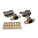 Front Sway Bar Bushing Set - Bar Dia. 15/16 in. <br>66-72 Dodge Charger/Dart