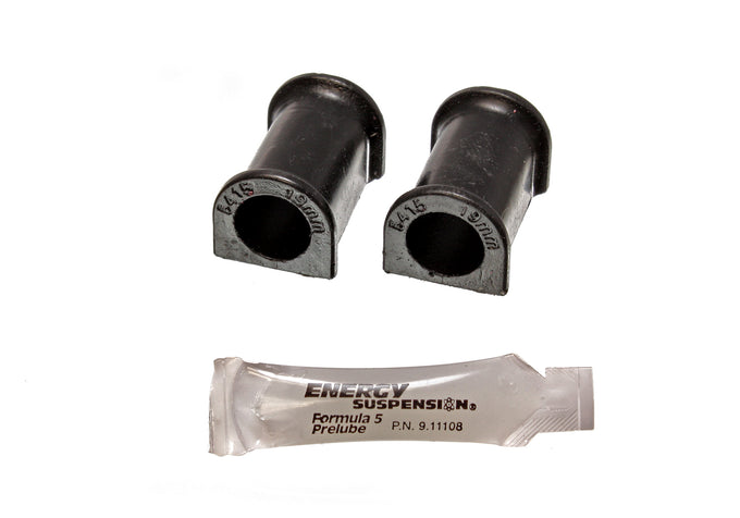 Black 18mm Front Sway Bar Bushings <br>95-99 Mitsubishi Eclipse