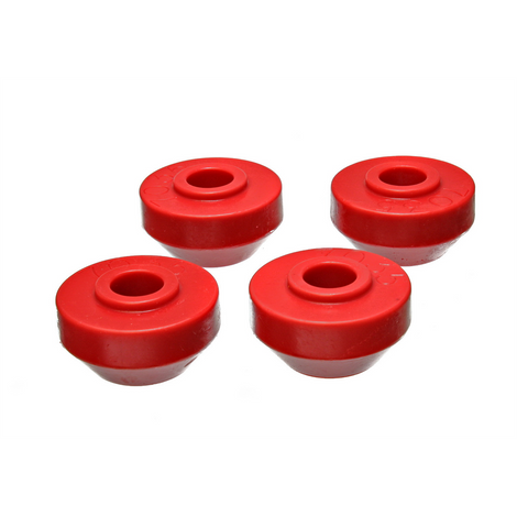 Red Strut Rod Bushings <br>76-80 Dodge B100 B200 B300
