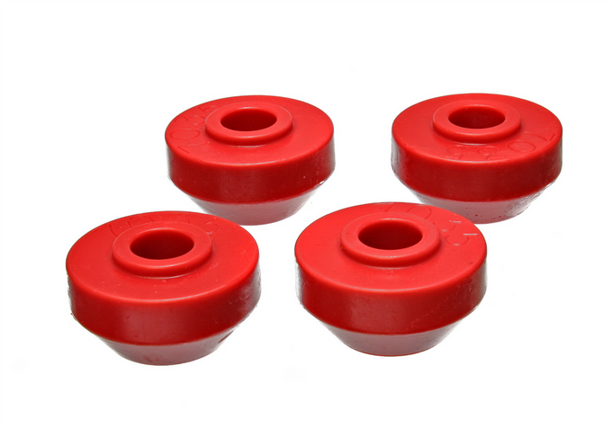 Red Strut Rod Bushings <br>76-80 Dodge B100 B200 B300