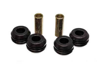 Black Front Strut Rod Bushing Set <br>95-97 Nissan Pickup