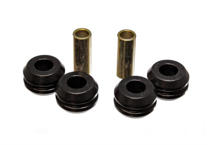 Black Front Strut Rod Bushing Set <br>95-97 Nissan Pickup