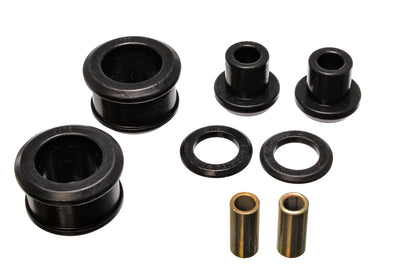 Black Rear Differential Carrier Bushing Set <br>89-96 Nissan 300ZX