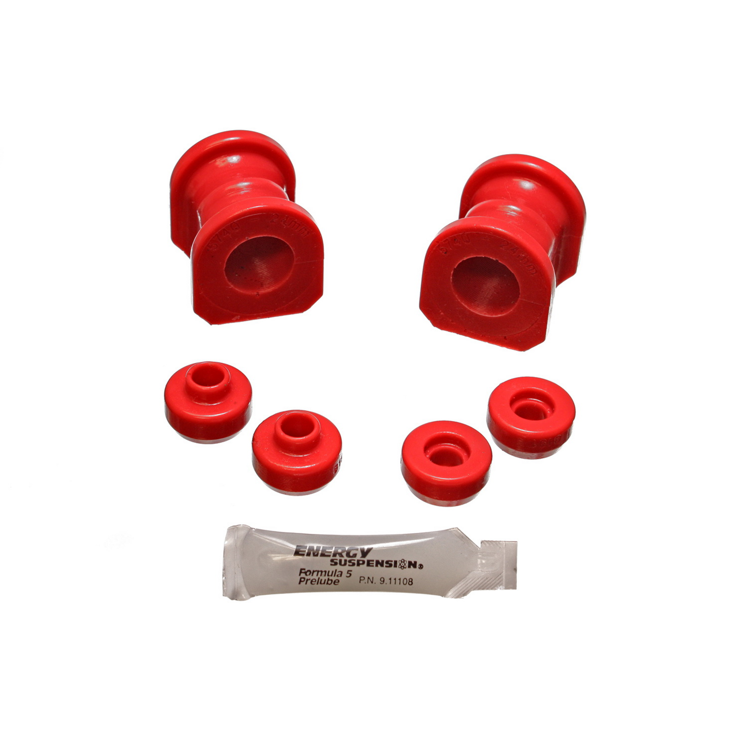 Red Sway Bar Bushing Set <br>89-94 Nissan 240SX