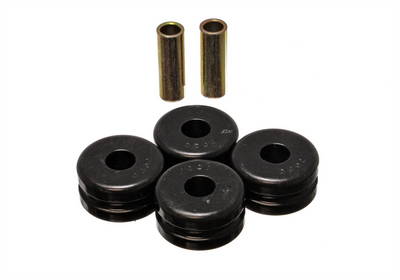 Black Front Strut Rod Bushing Set <br>70-73 Nissan 240Z