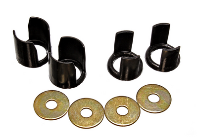 Black Rear Subframe Insert Set <br>89-94 Nissan 240SX