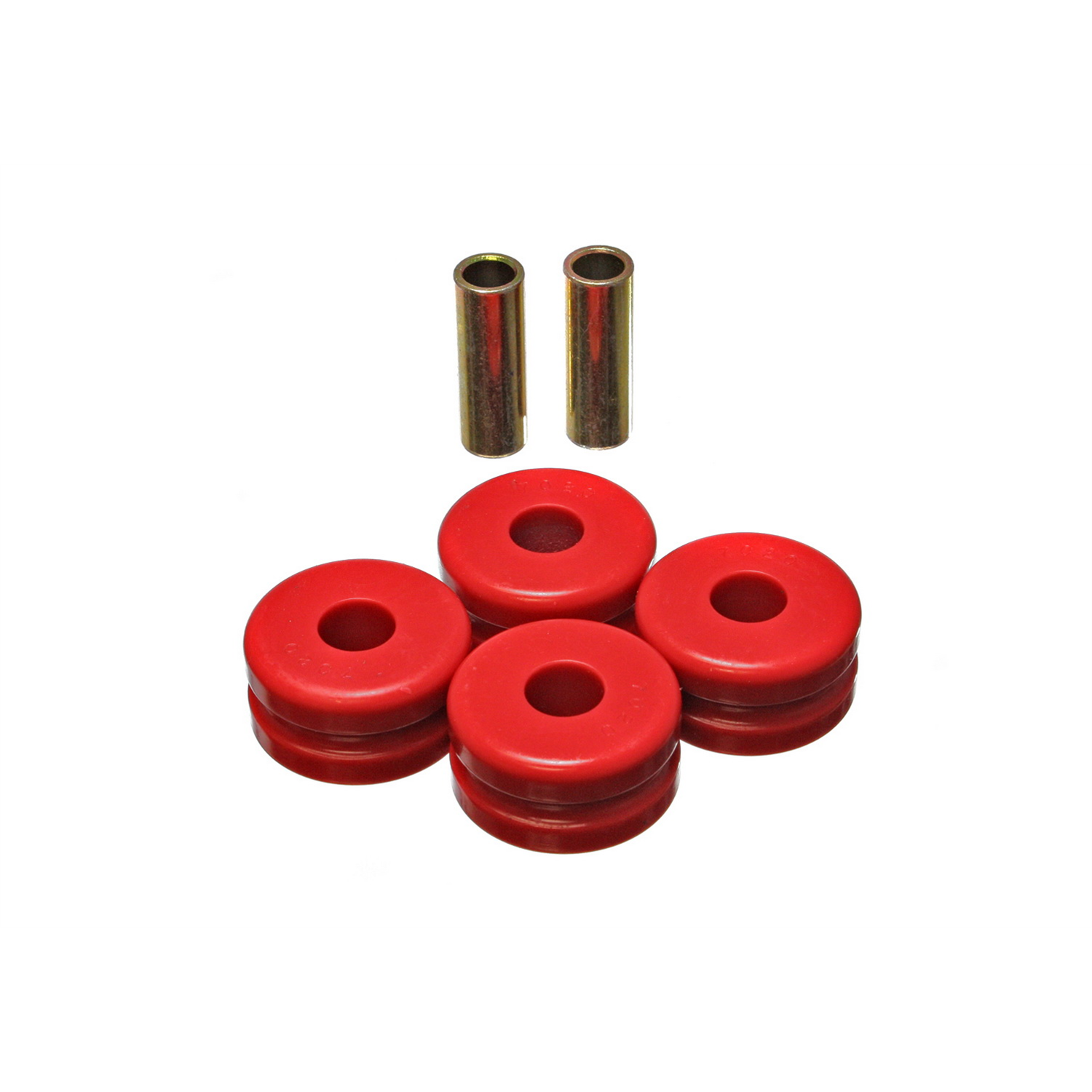 Red Front Strut Rod Bushing Set <br>70-73 Nissan 240Z